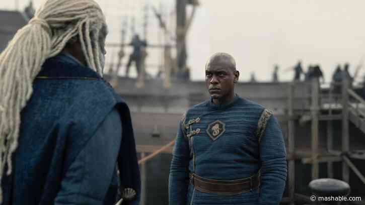 'House of the Dragon's Abubakar Salim on Alyn's relationship with Corlys: 'He's haunted by him'