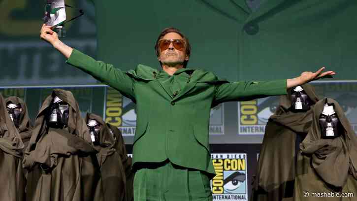 Robert Downey Jr. returns to Marvel as Doctor Doom