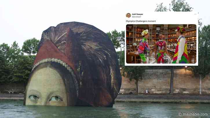 Olympics opening ceremony shows 2024 really is the year of the ménage à trois