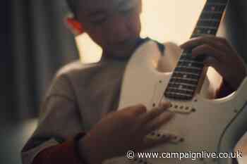 EDF juxtaposes boy rocking out with green transition in first Lucky Generals work