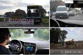 Überall Baustellen: So läuft das Pendeln über die Weseler Straße