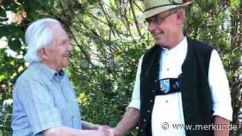 Ein Liebling der Musen: Iffeldorfer Franz Schesser feierte 90. Geburtstag