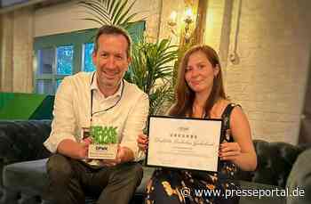 Deutschlands erste "Storchenlandebahn" gewinnt Deutschen Preis für Wirtschaftskommunikation 2024 in Berlin