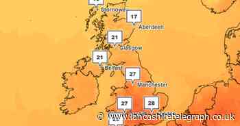Heatwave as Lancashire experiences 27 degree heatwave