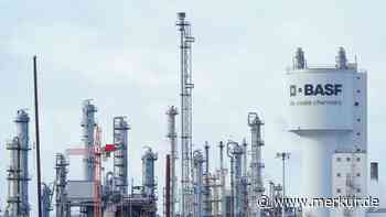 Explosion mit Folgebrand bei Chemieunternehmen BASF