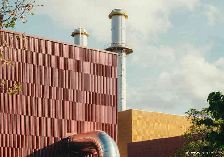 Fröhliche Farben fürs Heizkraftwerk
 - Fassadengestaltung in Leipzig von Atelier ST