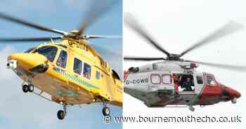 Diver airlifted to hospital after rescue off Weymouth coast