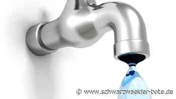 Noch keine Infos in Altburg: Plötzlich kommt kein Wasser mehr aus dem Hahn