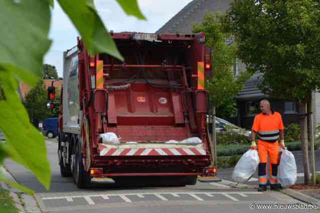 Afvalophaling start vroeger bij heet weer