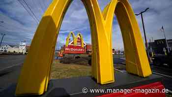 McDonald's: US-Fastfoodkette verzeichnet ersten Umsatzrückgang seit Jahren