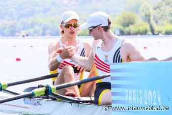 NU OP DE SPELEN. Gewezen doelman en voetbaltrainer Franky Vyvey volgt zoon Tibo in Parijs met grote bewondering: “Roeien is een sport die nooit liegt”