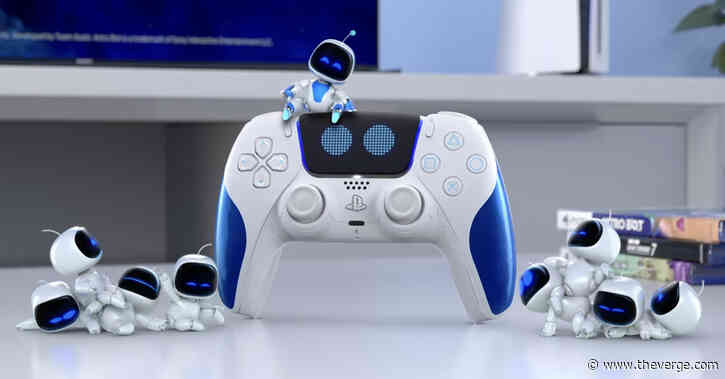 Astro Bot’s new PS5 controller has a pair of adorable eyes
