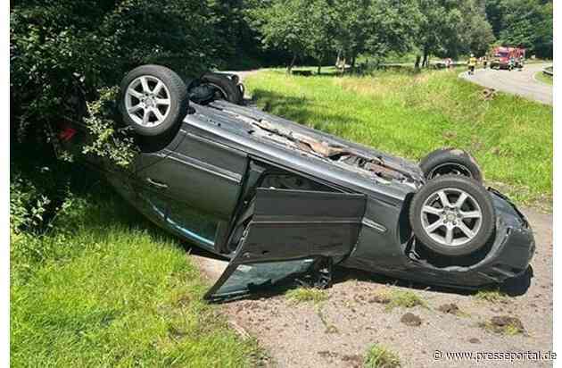 POL-PDNW: Am Steuer eingeschlafen und Unfall verursacht - Zeugen gesucht