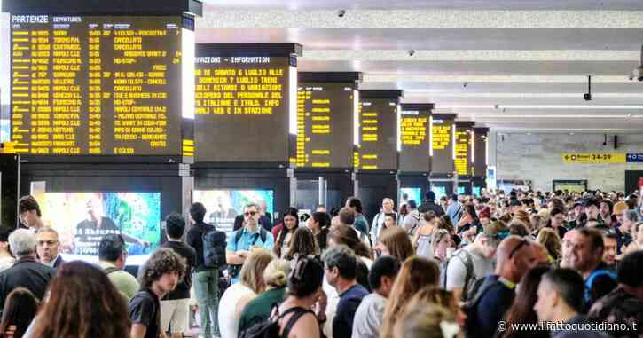 Alta velocità Roma-Napoli: circolazione rallentanta per un guasto tecnico