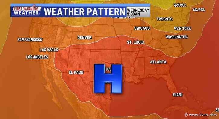 The rain is gone and the heat is on