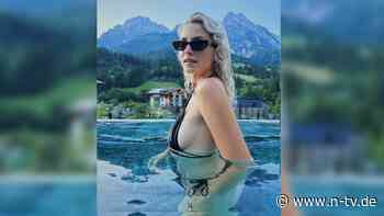 Ein Pool schreibt Geschichte: Lena Gercke nimmt Fans mit auf sexy Zeitreise