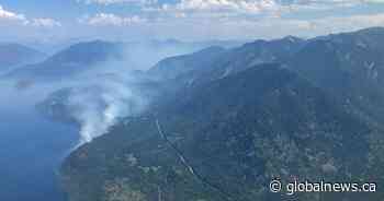 ‘Nerve-wracking’: Wildfires in southern B.C.’s Slocan Valley remain a concern