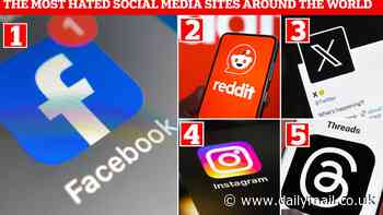 Revealed: The most HATED social media sites around the world - so, is your nemesis on the list?