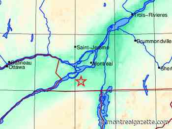 Small earthquake hits near Montreal