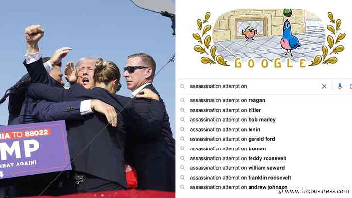 Google feature omits search results for failed Trump assassination; Big Tech accused of election manipulation