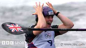 Great Britain's Woods wins Olympic kayak single bronze