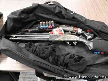 Sawed-off shotguns seized when man arrested in Sarnia