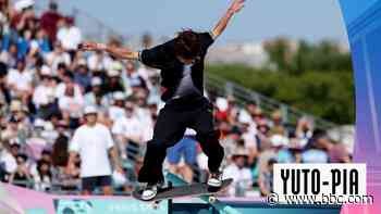 Japan's Horigome nails incredible skill to win street skateboarding gold