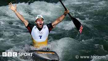 Great Britain's Burgess wins canoe slalom silver