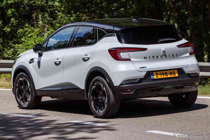 Vernieuwde Mitsubishi ASX nu ook als 160 pk sterke mild-hybride