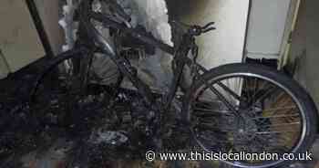 West Hampstead e-bike owner lucky to live after battery fire