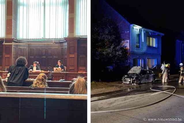 Celstraffen voor brandstichters die auto met benzine overgoten en huis bijna in lichterlaaie zetten: “Het gezin met 2 jonge kinderen bleef gelukkig ongedeerd”