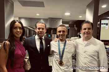 Remco viert gouden  medaille in tweesterrenzaak Sir Kwinten met kreeft, vis en dame blanche