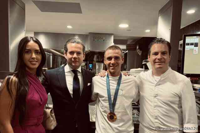 Remco viert gouden medaille met etentje in sterrenzaak dicht bij huis: “Hij vroeg of de dame blanche niet mee kan naar Parijs”