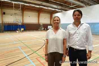 Parketvloer in sporthal ondergaat renovatie: “Zaal wordt hele jaar  intensief gebruikt door dertien sportclubs en scholen ”