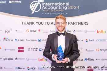 Gerke van Garderen wint Young Professional of the Year award