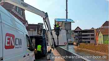 Verkehr in Calw: Das Parkleitsystem in Calw funktioniert wieder, oder?