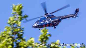 Hubschrauber jagt blinden Passagier - Bahnverkehr unterbrochen