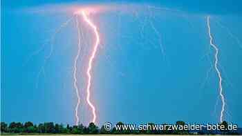 Starkregen und Hagel in Althengstett: Das sollte man bei einem Unwetter auf keinen Fall tun