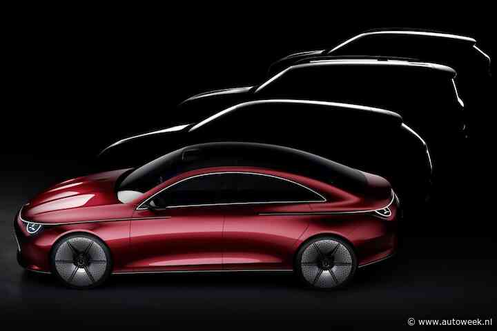 'Nieuwe Mercedes-Benz CLA krijgt elektrisch hoger broertje'