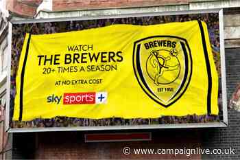 Sky promotes launch of Sky Sports+ with localised out-of-home ads