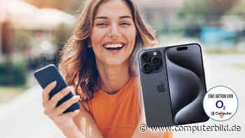 Zum Start der "O2 Pay Stop"-Kampagne: iPhone 15 und 5G-Tarif von O2 zu gewinnen