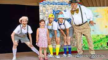 Ferienprogramm Wildberg: Am Schluss sind Wolf und Schweinchen Freunde