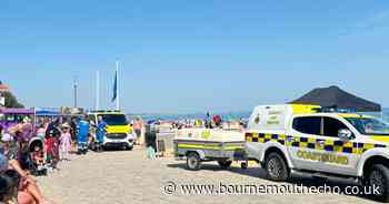 Bournemouth beach: Police, coastguard and firefighters called