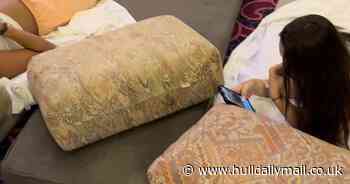 'Hundreds' of TUI holidaymakers forced to sleep on conference room floor - with tablecloths as bedding