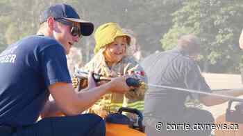 Cool down at Barrie Fire's Hot Summer Night