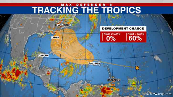 Tropical depression could form this week, NHC says