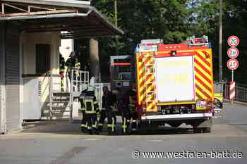 Feuerwehreinsatz an der Milser Mühle in Bielefeld