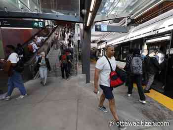 OC Transpo to cut midday LRT service frequency