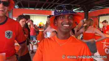 Nog geen medailles, maar Oranjefans maken er wat van: 'Warm, maar gezellig'