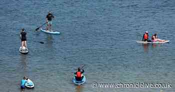 Heatwave temperatures see sunseekers head for the coast to enjoy North Tyneside's beautiful beaches